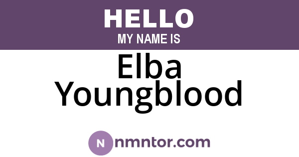 Elba Youngblood
