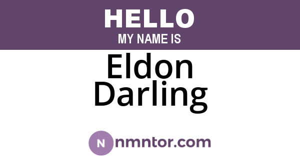 Eldon Darling