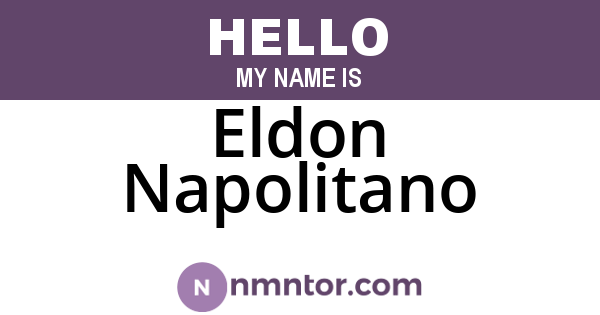 Eldon Napolitano