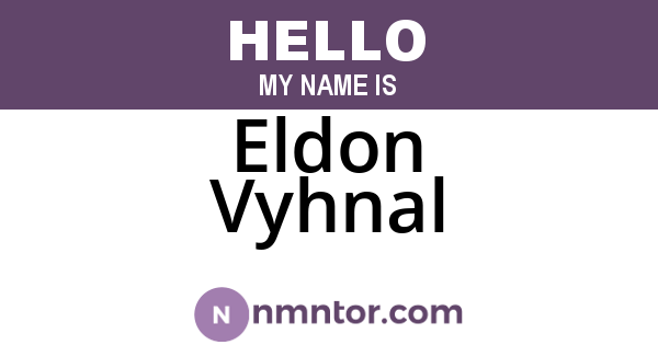 Eldon Vyhnal