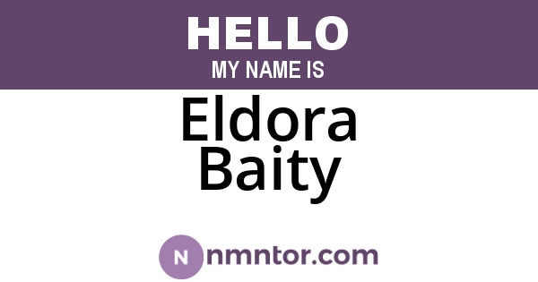 Eldora Baity