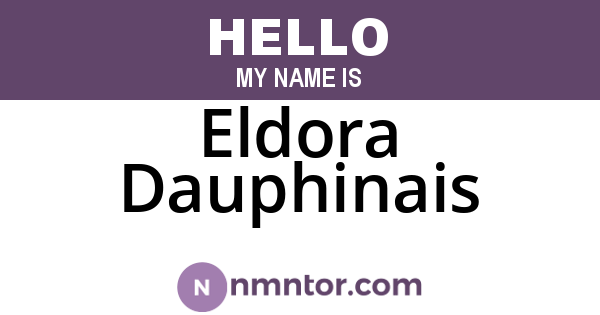 Eldora Dauphinais