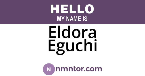 Eldora Eguchi
