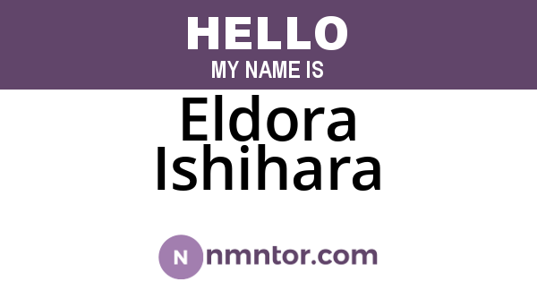 Eldora Ishihara