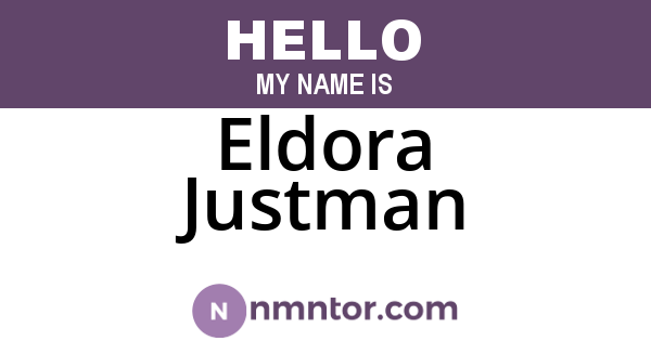 Eldora Justman