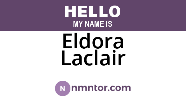 Eldora Laclair