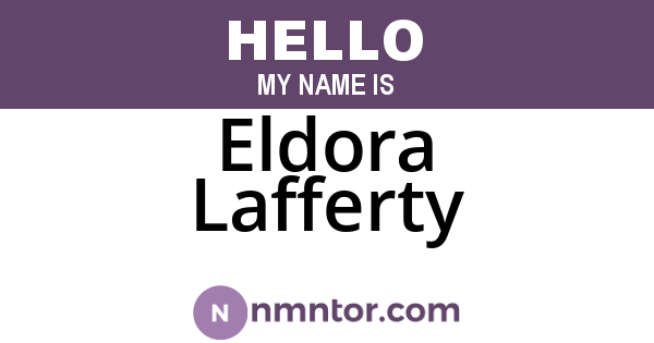 Eldora Lafferty