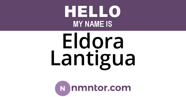 Eldora Lantigua