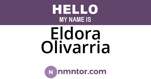 Eldora Olivarria