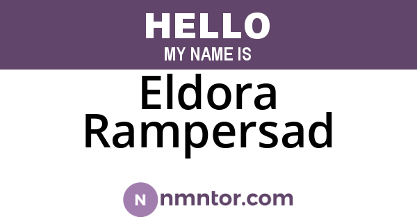 Eldora Rampersad