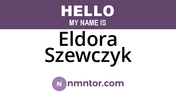 Eldora Szewczyk
