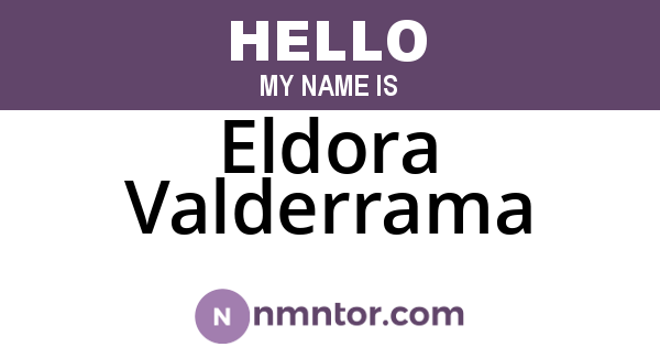Eldora Valderrama