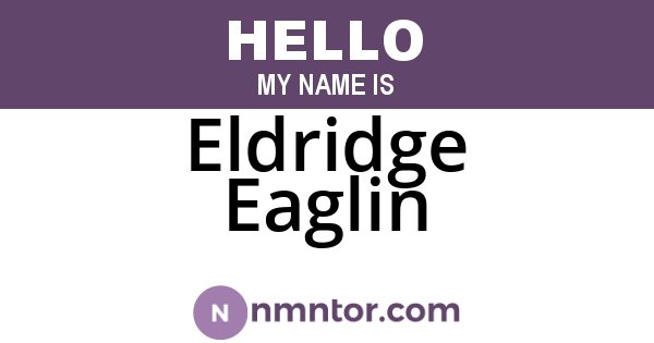 Eldridge Eaglin