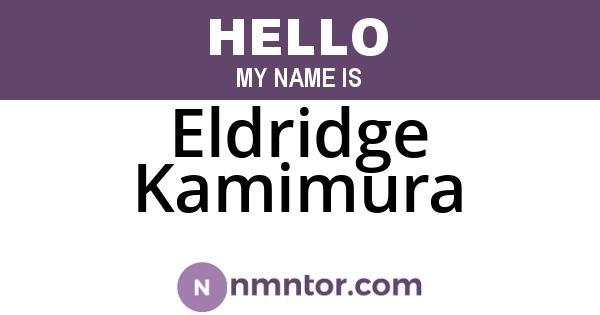 Eldridge Kamimura