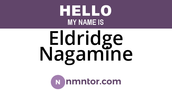 Eldridge Nagamine