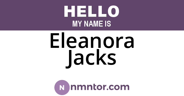 Eleanora Jacks