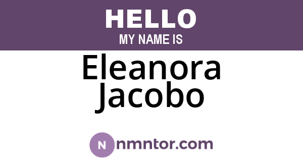 Eleanora Jacobo