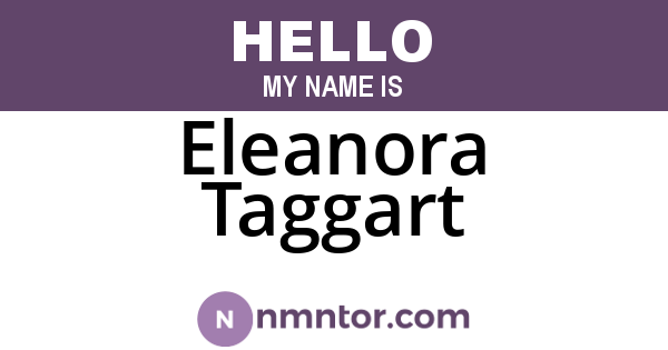 Eleanora Taggart