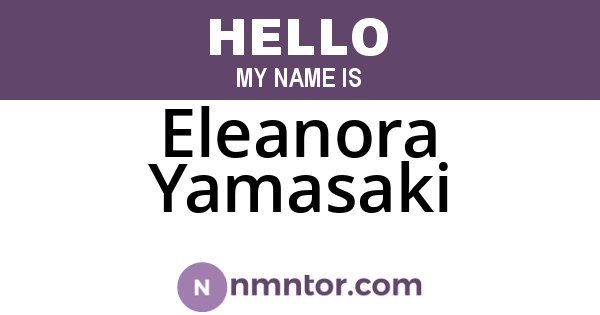 Eleanora Yamasaki