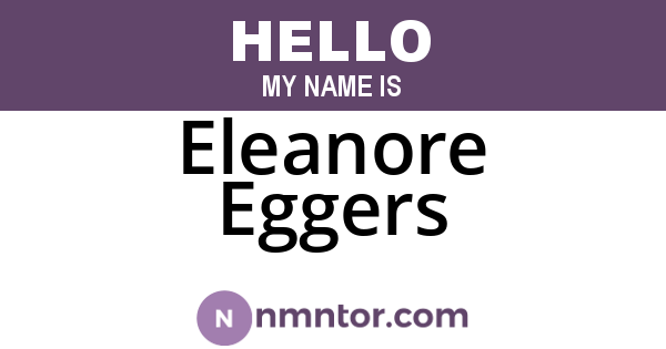 Eleanore Eggers