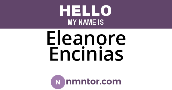 Eleanore Encinias