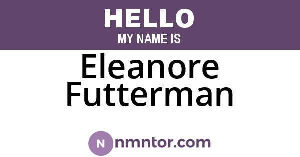 Eleanore Futterman