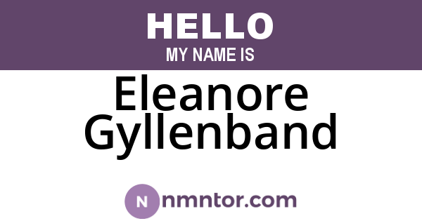 Eleanore Gyllenband