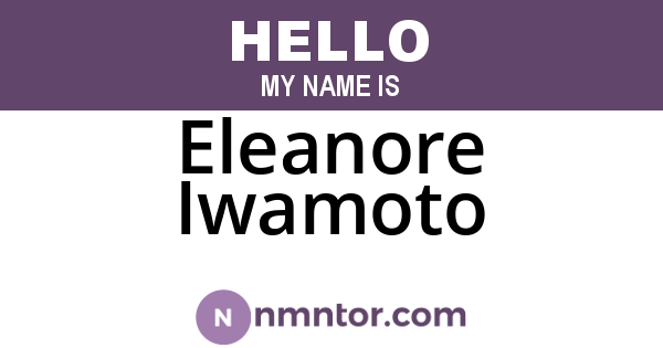 Eleanore Iwamoto