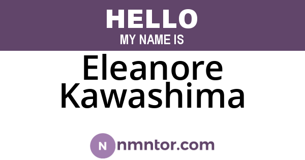 Eleanore Kawashima