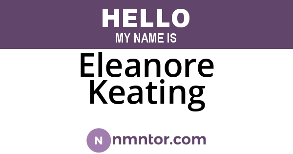 Eleanore Keating