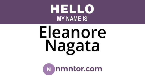 Eleanore Nagata