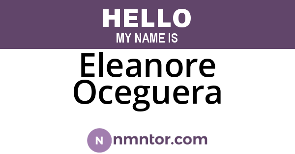 Eleanore Oceguera