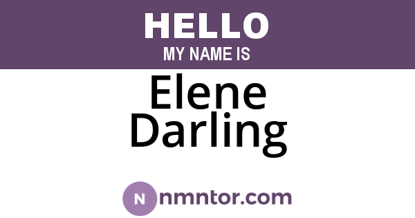 Elene Darling