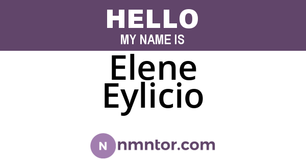 Elene Eylicio