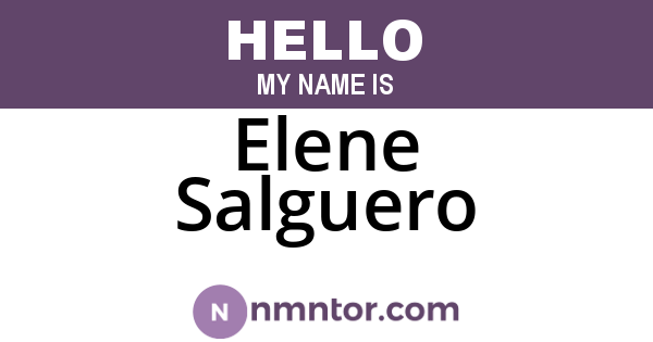 Elene Salguero