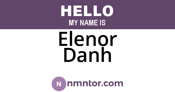 Elenor Danh