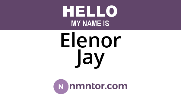 Elenor Jay