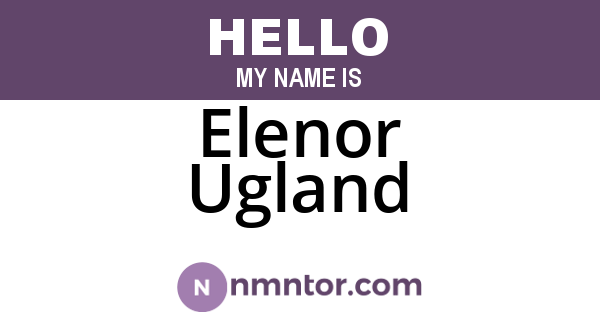 Elenor Ugland