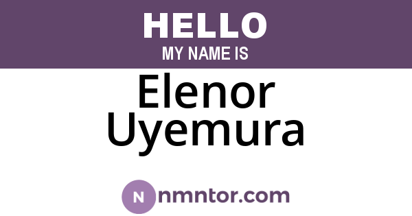 Elenor Uyemura