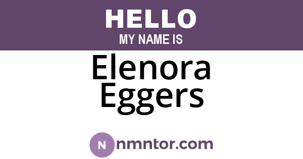 Elenora Eggers