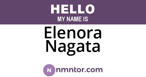 Elenora Nagata