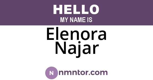Elenora Najar