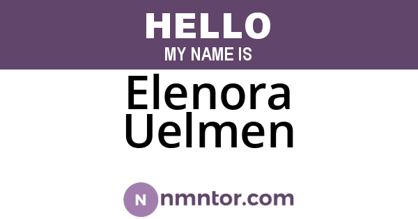 Elenora Uelmen