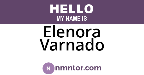 Elenora Varnado