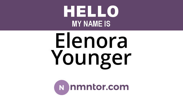 Elenora Younger