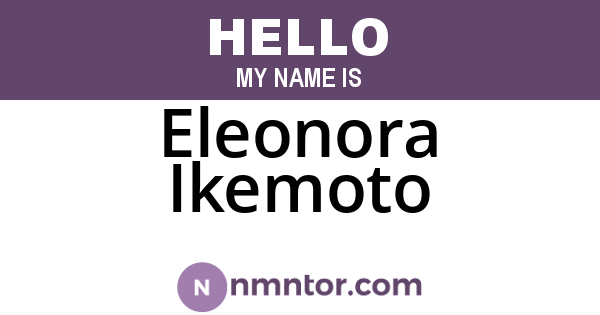 Eleonora Ikemoto