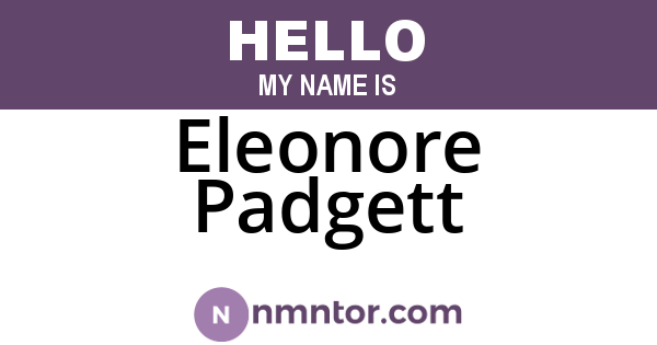 Eleonore Padgett