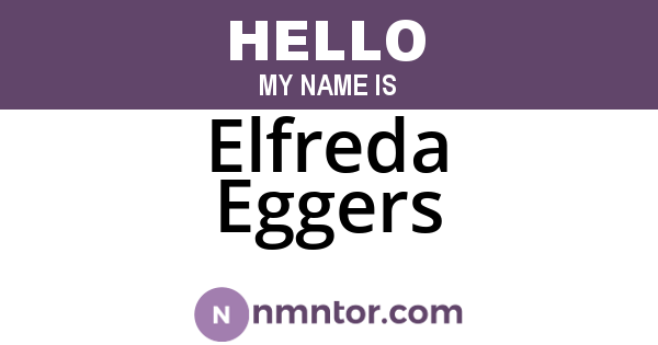 Elfreda Eggers