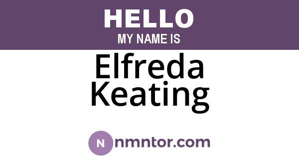 Elfreda Keating