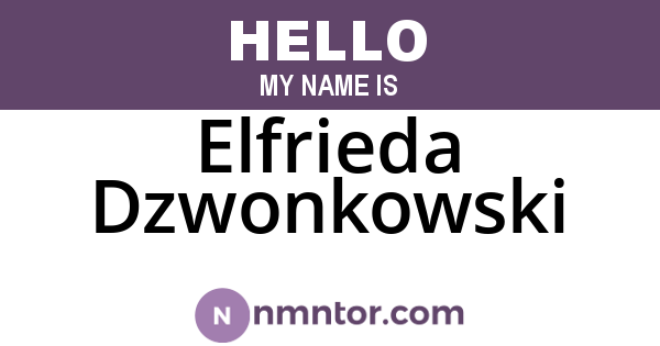 Elfrieda Dzwonkowski